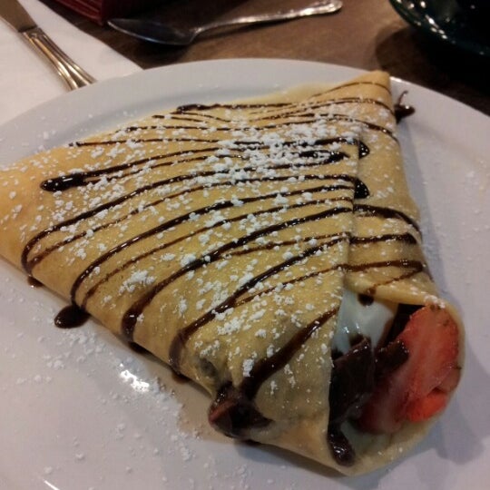 Photo taken at Crepes n&#39; Crepes by Tina T. on 12/17/2012