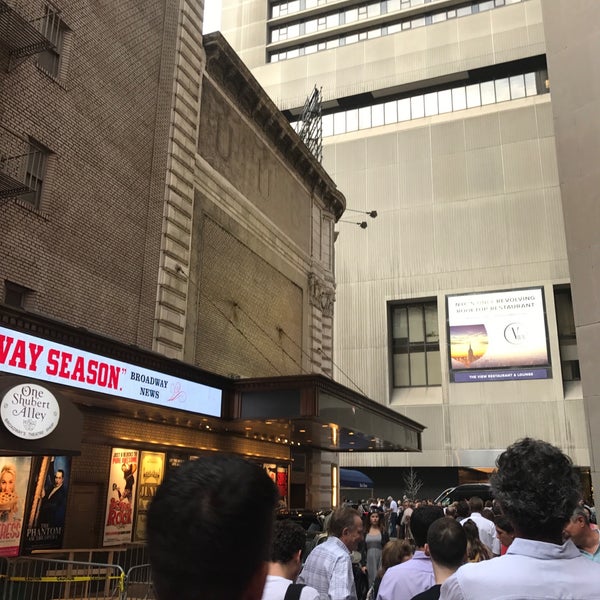 Photo taken at Shubert Alley by krg. on 8/10/2017