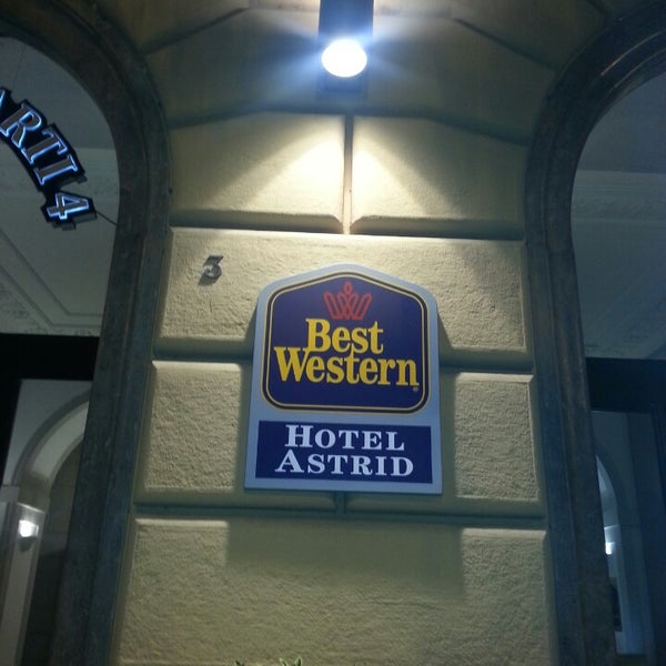Снимок сделан в Best Western Hotel Astrid пользователем Davide C. 5/4/2014