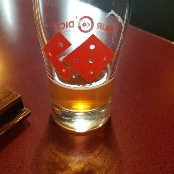 Photo taken at Pair O&#39; Dice Brewing Company by Steve A. on 5/26/2018