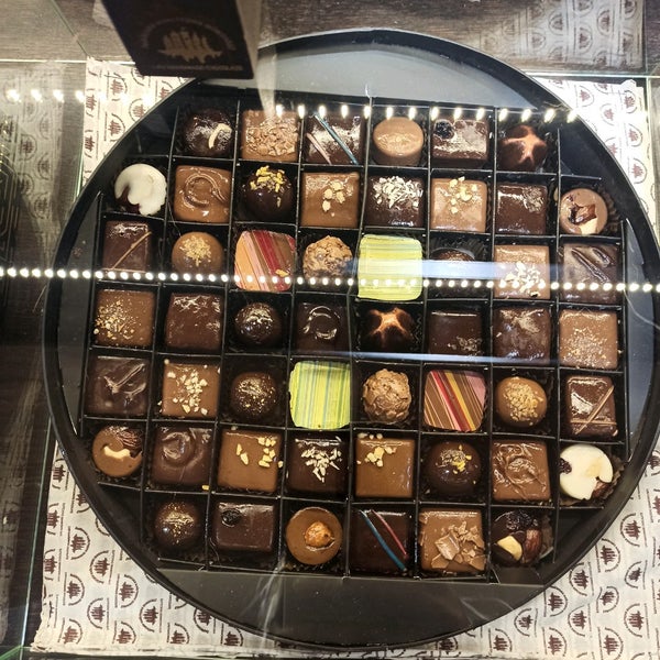 Photo taken at Lviv Handmade Chocolate by Victoria I. on 11/26/2021