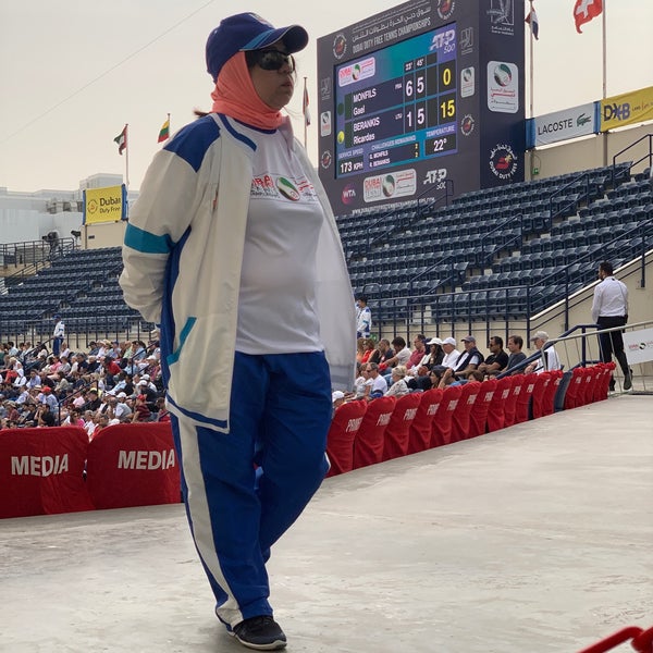 รูปภาพถ่ายที่ Dubai Duty Free Dubai Tennis Championships โดย Kevin M. เมื่อ 2/28/2019