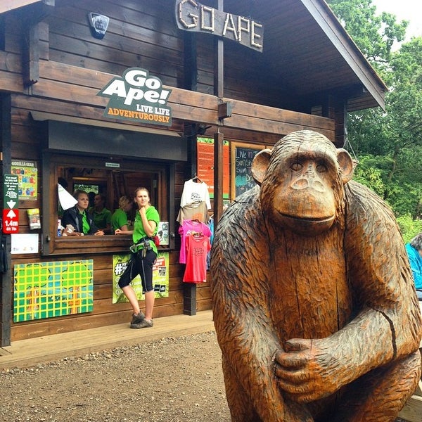 Go ape. Go ape