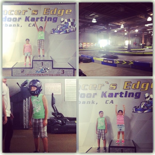 9/15/2014 tarihinde Anzhela S.ziyaretçi tarafından Racer&#39;s Edge Indoor Karting'de çekilen fotoğraf