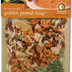 Experience the art of yum! Thai Golden Peanut Soup mix by Frontier Soups - it's super easy and delicious.