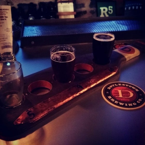 Photo taken at Doylestown Brewing Company by Andrew G. on 8/9/2015
