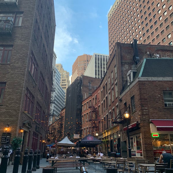 Photo taken at The Dubliner by Thibaut P. on 7/21/2019