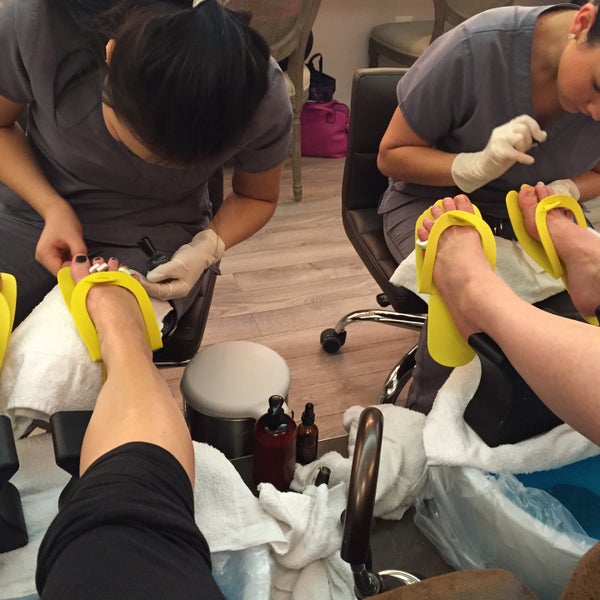 Photo taken at Nailsaloon by Rachel M. on 2/14/2015