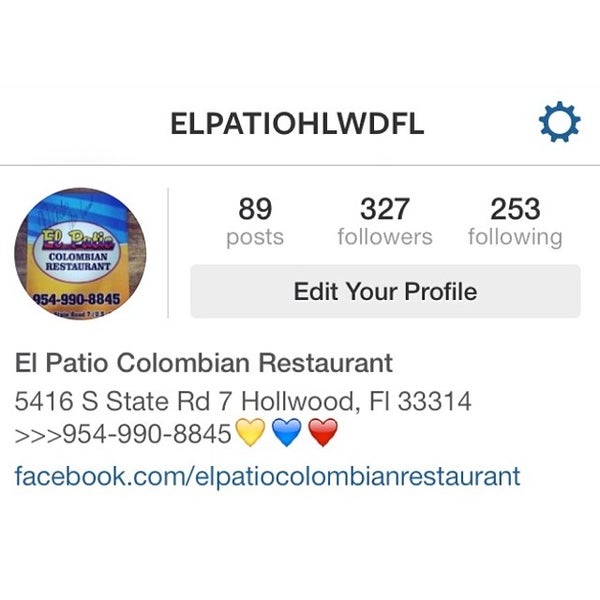 Photo taken at El Patio Colombian Restaurant by El Patio Colombian Restaurant on 10/17/2013