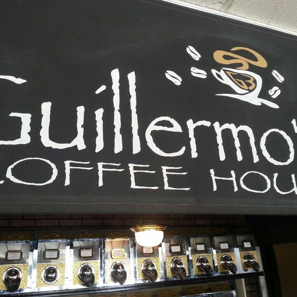 Photo taken at Guillermo&#39;s Coffee House &amp; Roastery by Ron G. on 2/25/2014