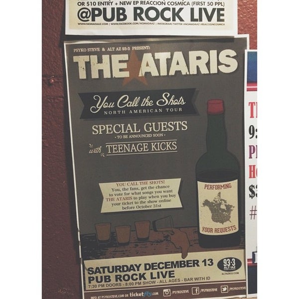 รูปภาพถ่ายที่ Pub Rock Live โดย Zoe T. เมื่อ 12/14/2014