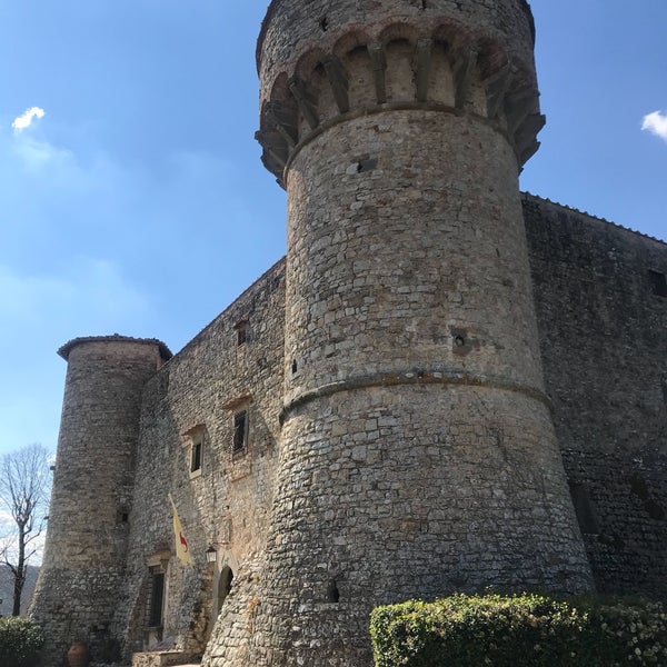 Photo taken at Castello di Meleto by Matt P. on 3/26/2018