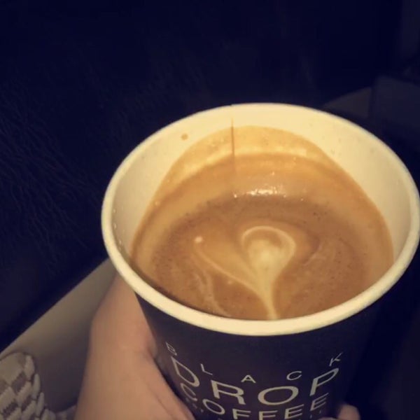 Photo taken at Black Drop Coffee, Inc. by Noura .. on 1/19/2019