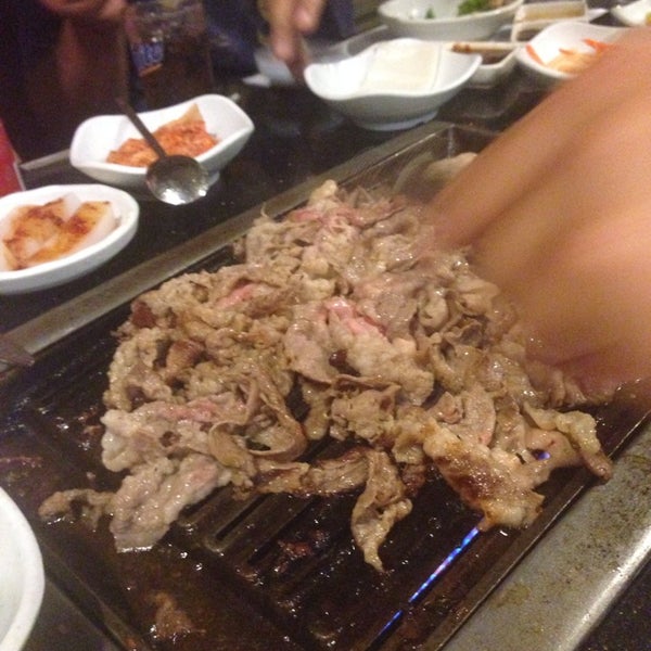 Photo taken at O Dae San Korean BBQ by Kayezee L. on 6/7/2014