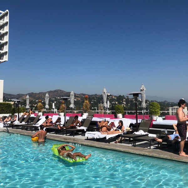 10/5/2019 tarihinde SULTAN💙ziyaretçi tarafından The Lounge &amp; WET at W Hollywood'de çekilen fotoğraf