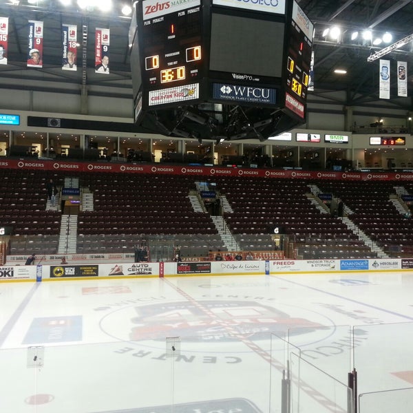 Photo taken at WFCU Centre by Alexey D. on 12/18/2014