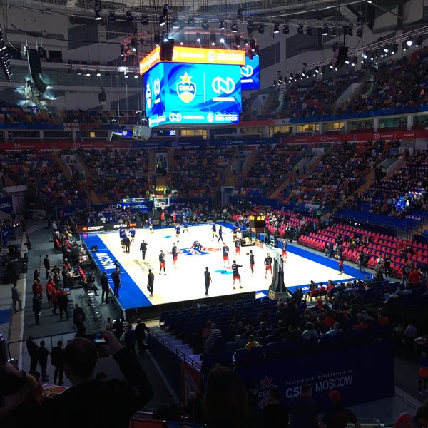 Photo taken at Megasport Arena by valeryshch on 2/27/2020