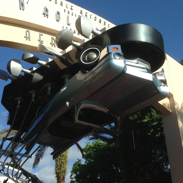 Rock n Roller Coaster starring Aerosmith ride Hollywood Studios, Walt  Disney World Theme Park, Orlando, Florida, USA Stock Photo - Alamy