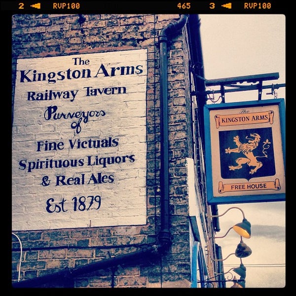 Photo taken at Kingston Arms Freehouse by Andy P. on 5/23/2013