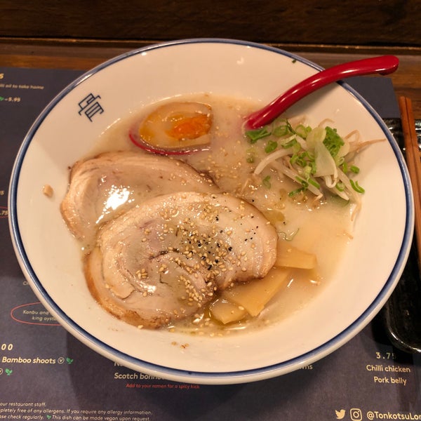Photo taken at Tonkotsu by J P. on 11/19/2019