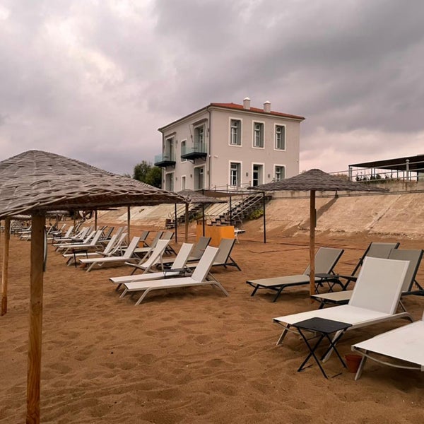 10/7/2021 tarihinde Aleksei K.ziyaretçi tarafından Dexamenes Seaside Hotel'de çekilen fotoğraf