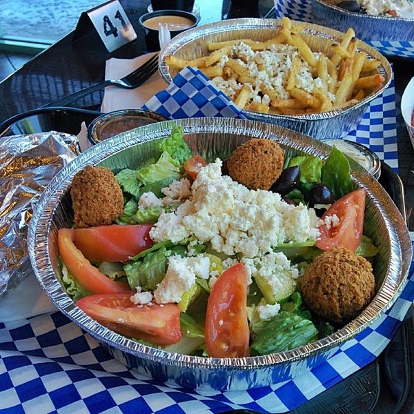 Photo taken at Stephano&#39;s Greek &amp; Mediterranean Grill by Stardust F. on 3/18/2014