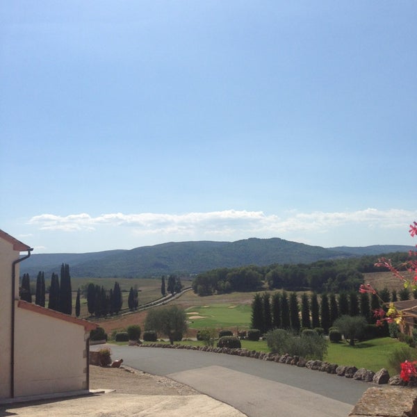 Photo taken at La Bagnaia Golf &amp; Spa Resort Siena, Curio Collection by Hilton by Munira S. on 8/17/2013