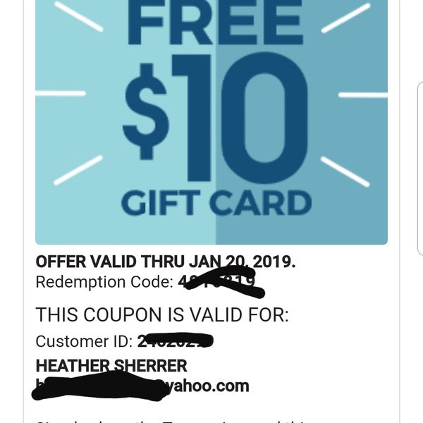 Followed the instructions for this offer. She said she can't honor it unless I show her an email. The offer doesn't mention an email AT ALL. Glad I know they won't honor their offers as advertised.