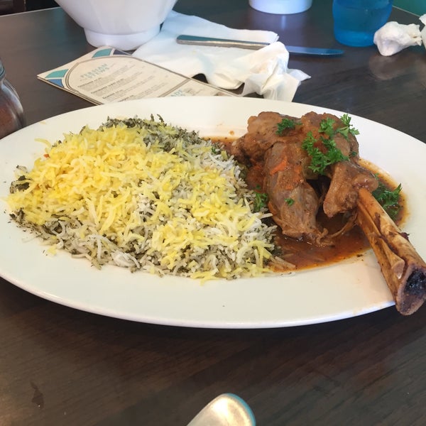 Food absolutely amazing especially chicken fesenjan and baghali polo with lamb shank, so good...