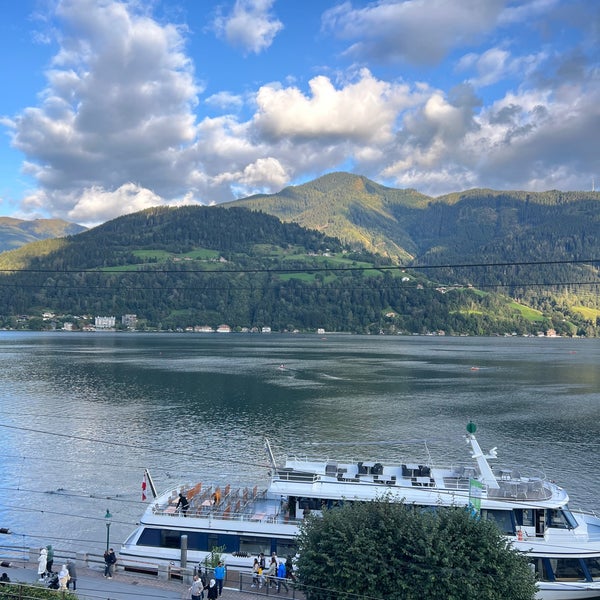 Photo taken at Grand Hotel Zell am See by Saleh A. on 9/24/2023