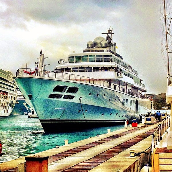 Photo taken at Yacht Haven Grande by Larry T. on 2/19/2013