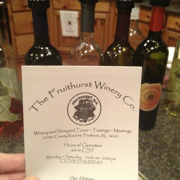 Fruithurst Winery