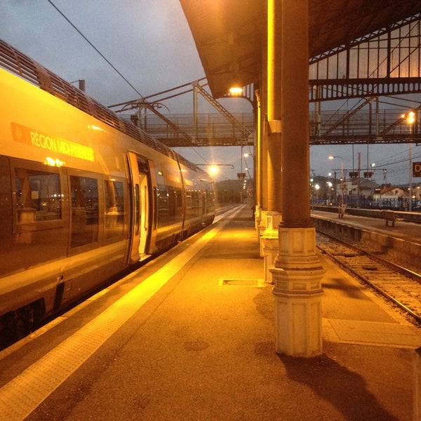 Photo taken at Gare SNCF d&#39;Agen by Tanis M. on 12/4/2014