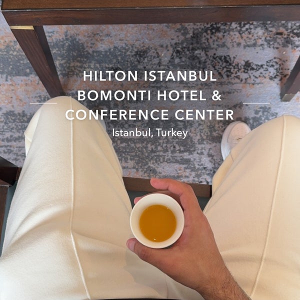 Foto diambil di Hilton Istanbul Bomonti Hotel &amp; Conference Center oleh Bader . pada 4/23/2024