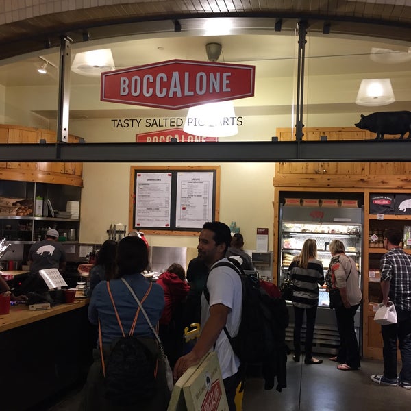 Photo taken at Boccalone Salumeria by Andrew B. on 7/3/2016