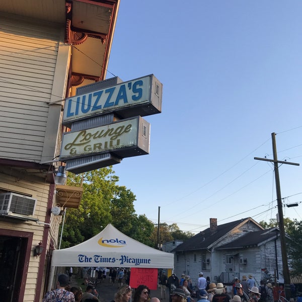 Photo taken at Liuzza&#39;s By The Track by Suzanne D. on 4/28/2018