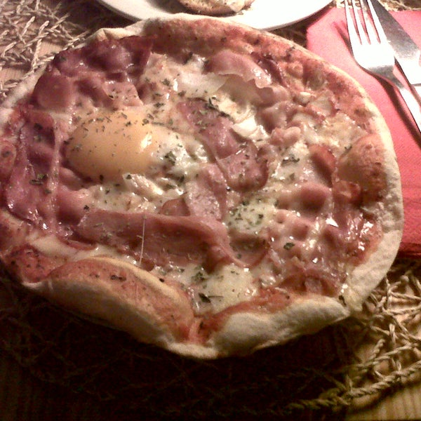 Mini-Pizza Pancetta. Uma das melhores pizzarias de todo o Porto!