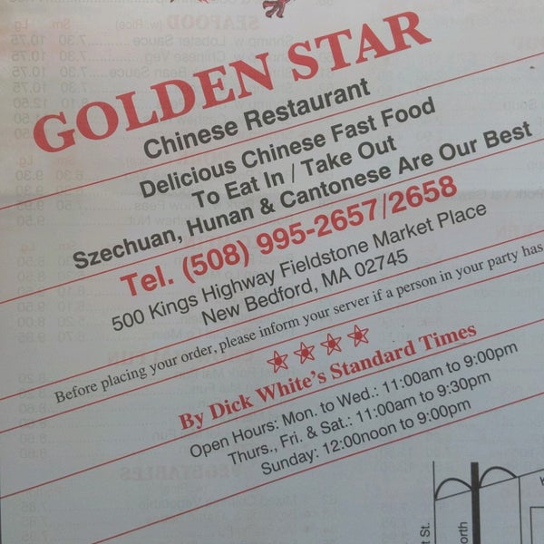 Golden Star Chinese - New Bedford Ma