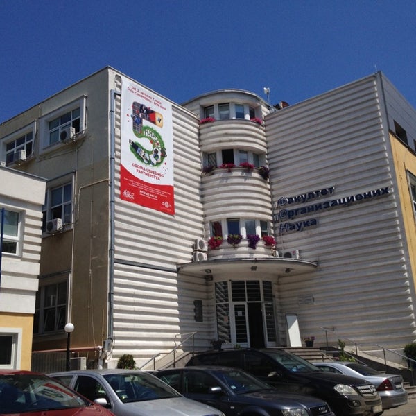 Photo taken at Fakultet organizacionih nauka by Miloš B. on 5/21/2014