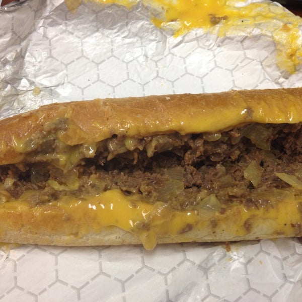 Almost NO sandwich- without a side of fries or chips or something is worth $9 to me, but this comes damn close!  The cheesesteak- Tender juicy beef good bread. I will eat here again, ON PAYDAYS!