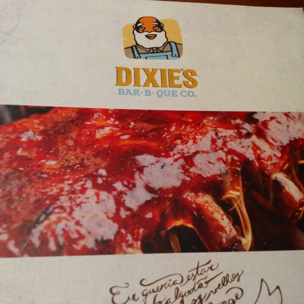 Photo taken at Dixie&#39;s Bar-B-Que Co. by Luiz C. on 5/1/2014