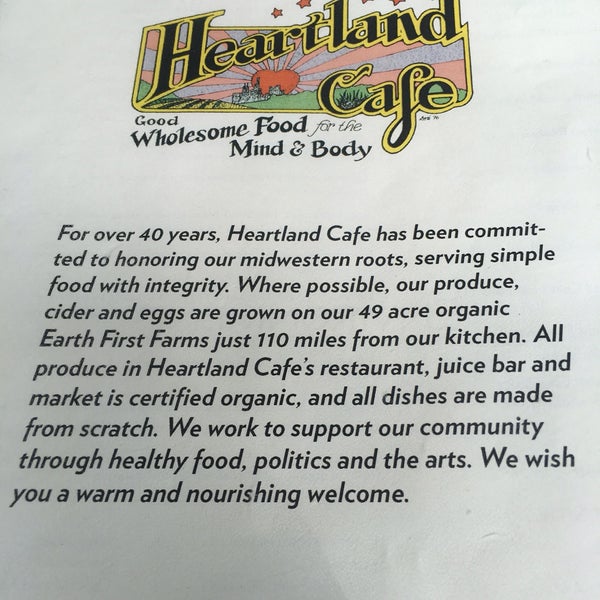 Foto tirada no(a) Heartland Café por Jemillex B. em 8/20/2016