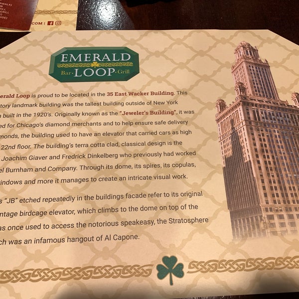 10/14/2019 tarihinde Jemillex B.ziyaretçi tarafından Emerald Loop Bar &amp; Grill'de çekilen fotoğraf