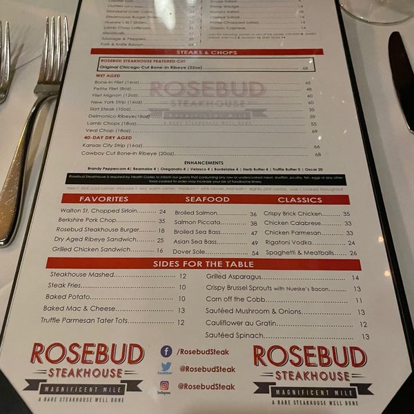 Photos at Rosebud Steakhouse Steakhouse in Streeterville