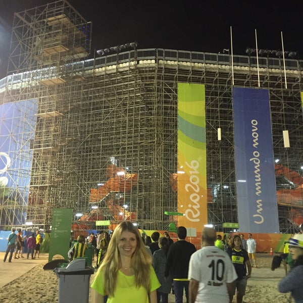 Foto scattata a Arena de Vôlei de Praia da Mari A. il 8/17/2016