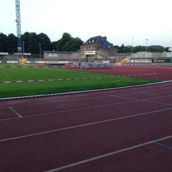 Photo taken at Moselstadion Trier by Alexander H. on 6/18/2013
