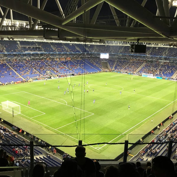 Photo taken at RCDE Stadium by Nicku on 8/15/2019