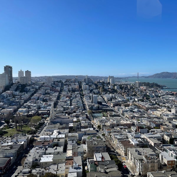 Photo taken at Coit Tower by Eric T. on 2/21/2022