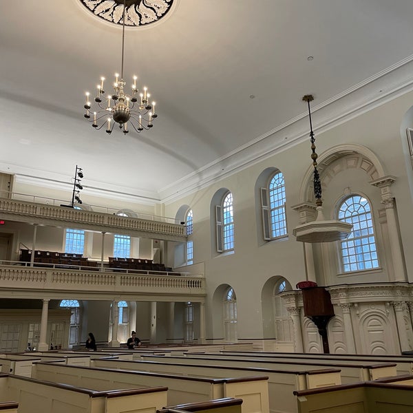 Photo taken at Old South Meeting House by Eric T. on 10/4/2021