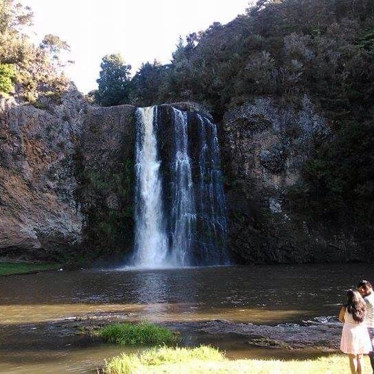 Photo taken at Hunua Falls by Justin T. on 4/5/2016